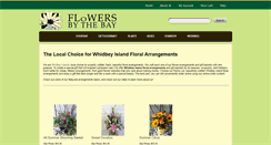 Desktop Screenshot of flowersbythebay.biz